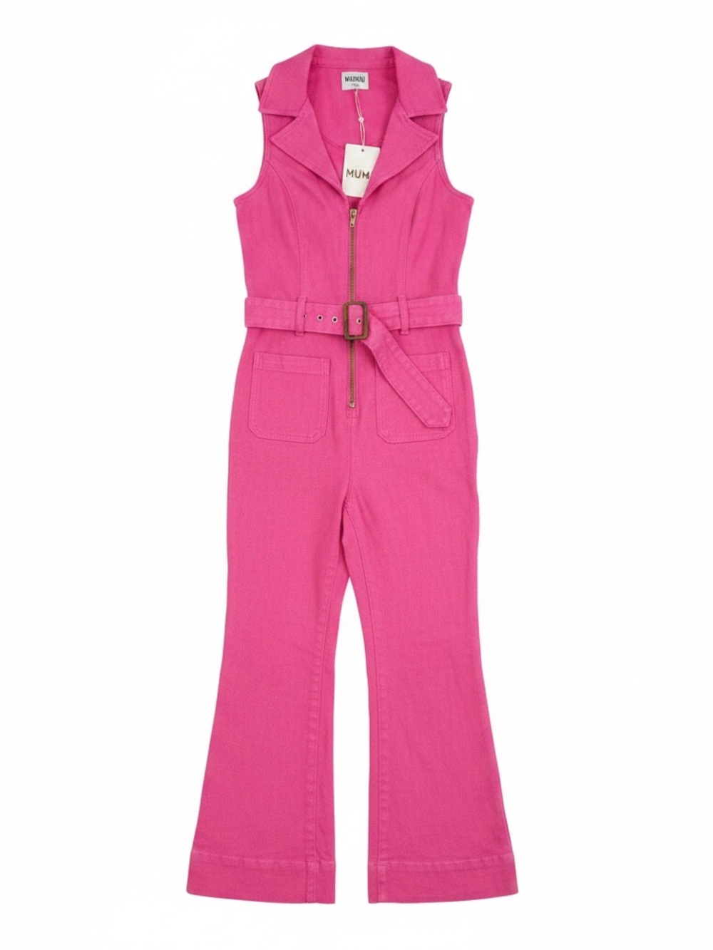 Show Me Your MuMu Jacksonville Hot Pink Jumpsuit Sz M | NWT